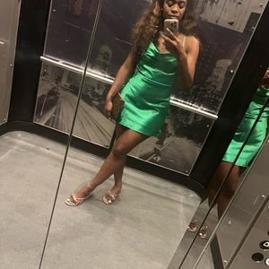 Cute Green Slip Dress